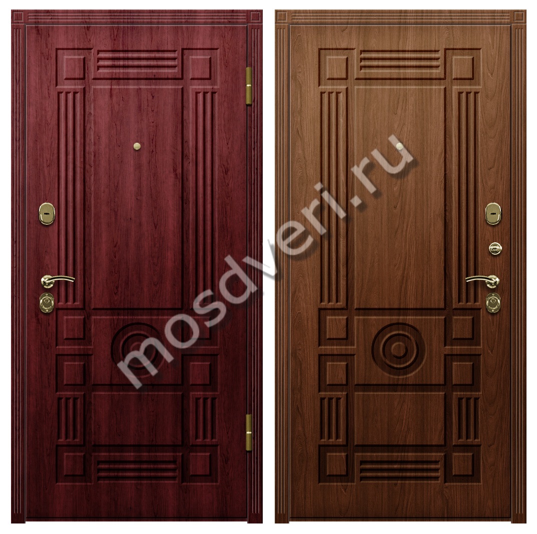 Входная железная дверь с терморазрывом TD-71 - купить от производителя Мосдвери Входная железная дверь с терморазрывом TD-71